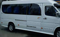 Боковые пороги (стекловолокно, под покраску) для Volkswagen LT 1998 гг.