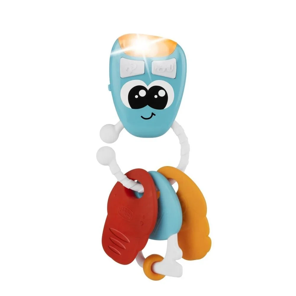 Брязкальце-прорізувач Елетронні ключики Chicco, фото 1