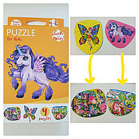 Развивающие пазлы для детей "Puzzle For Kids" / Fairies and ponies