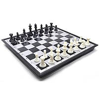 Настільна гра 3в1 магнітна шашки, шахи, нарди 32х32х2 см