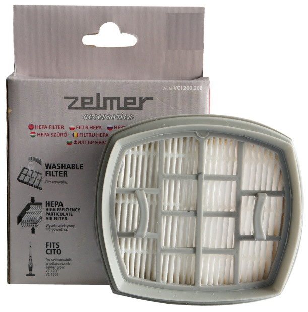 Hepa фільтр пилососа ZELMER ZVCA011S (VC1200.200)