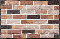 Фасадна плитка ручної роботи Loft-Brick, Бостон 10, 240*71*15мм (шов 12мм)