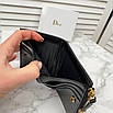 Складаний жіночий шкіряний гаманець Dior, фото 2