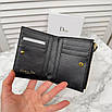 Складаний жіночий шкіряний гаманець Dior, фото 8