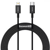 Кабель Baseus Type-C - Lightning PD 20W 1м Black Superior CATLYS-A01