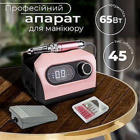 Фрезер для манікюру Nail Master ZS 717 65Вт 45000об хороший потужний професійний фрейзер для нігтів