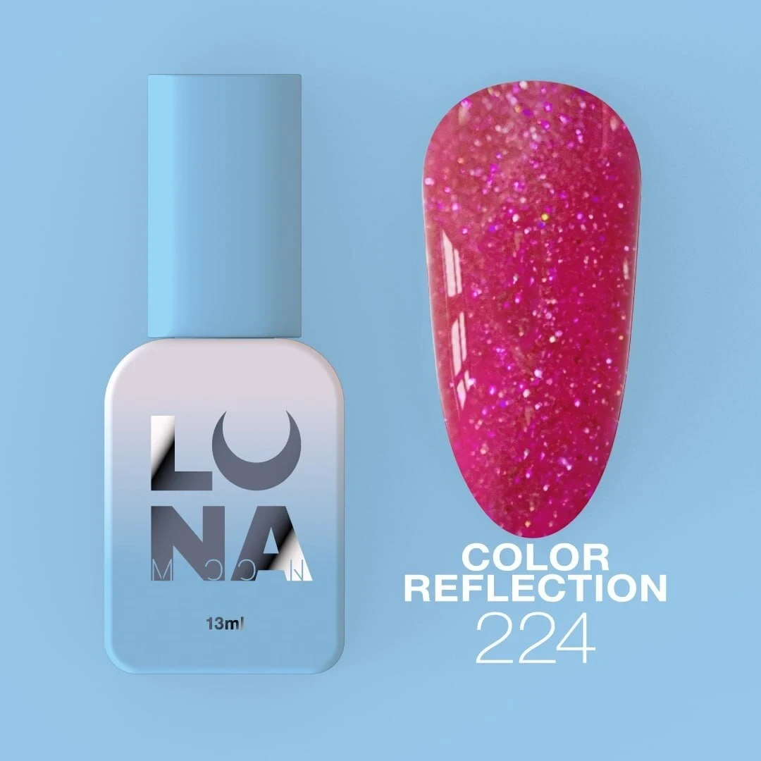 Luna color 224 гель-лак світловідбивний, 13ml