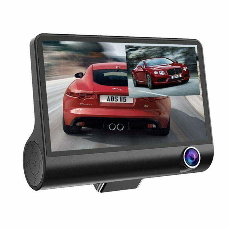 Автомобильный видеорегистратор на 3 камеры Recorder 4 "HD 1080P - фото 5 - id-p2055709136