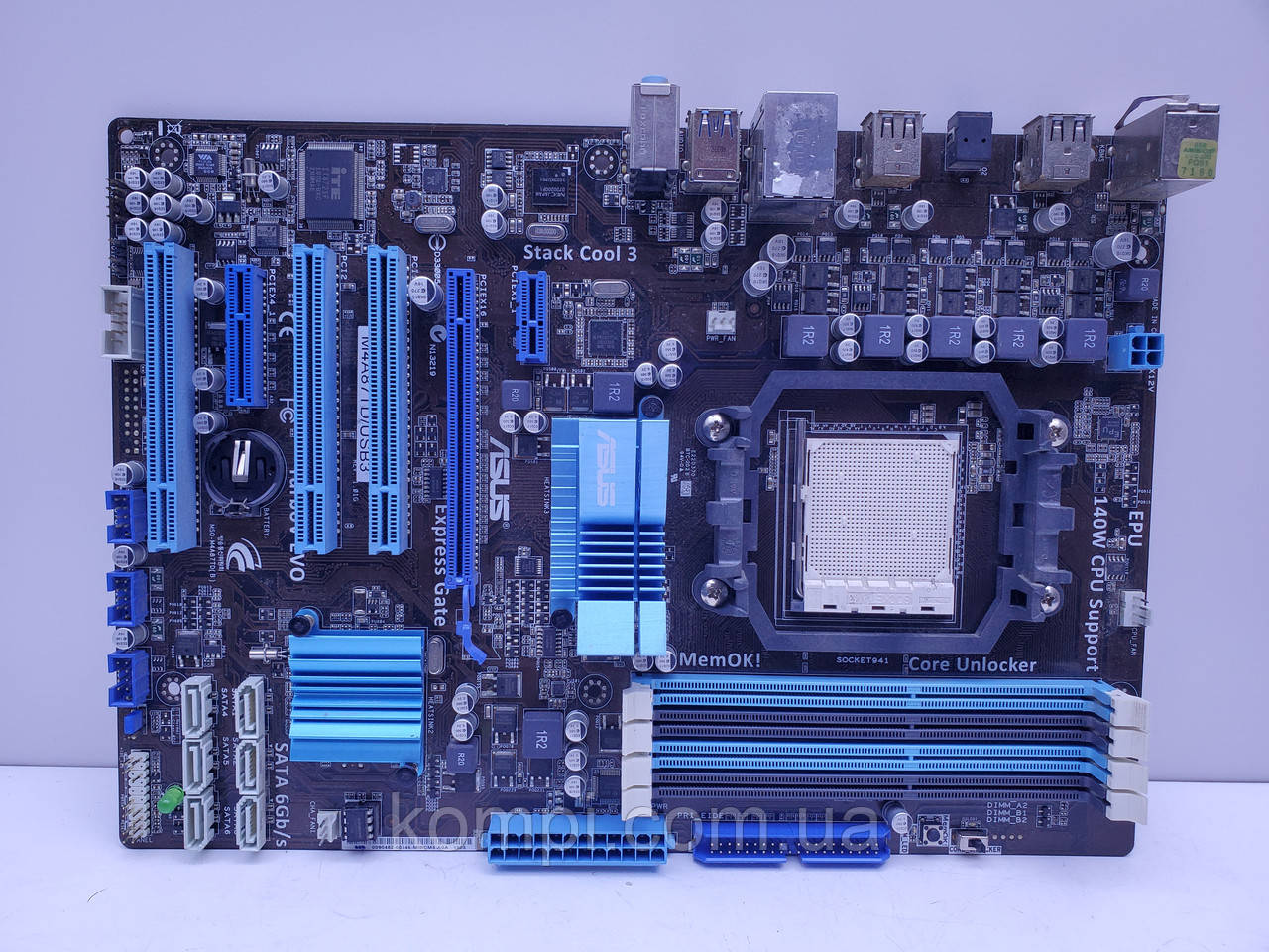 Материнська плата sAM3 ASUS M4A87TD-USB3 (Soket AM3, DDR3, б/у)