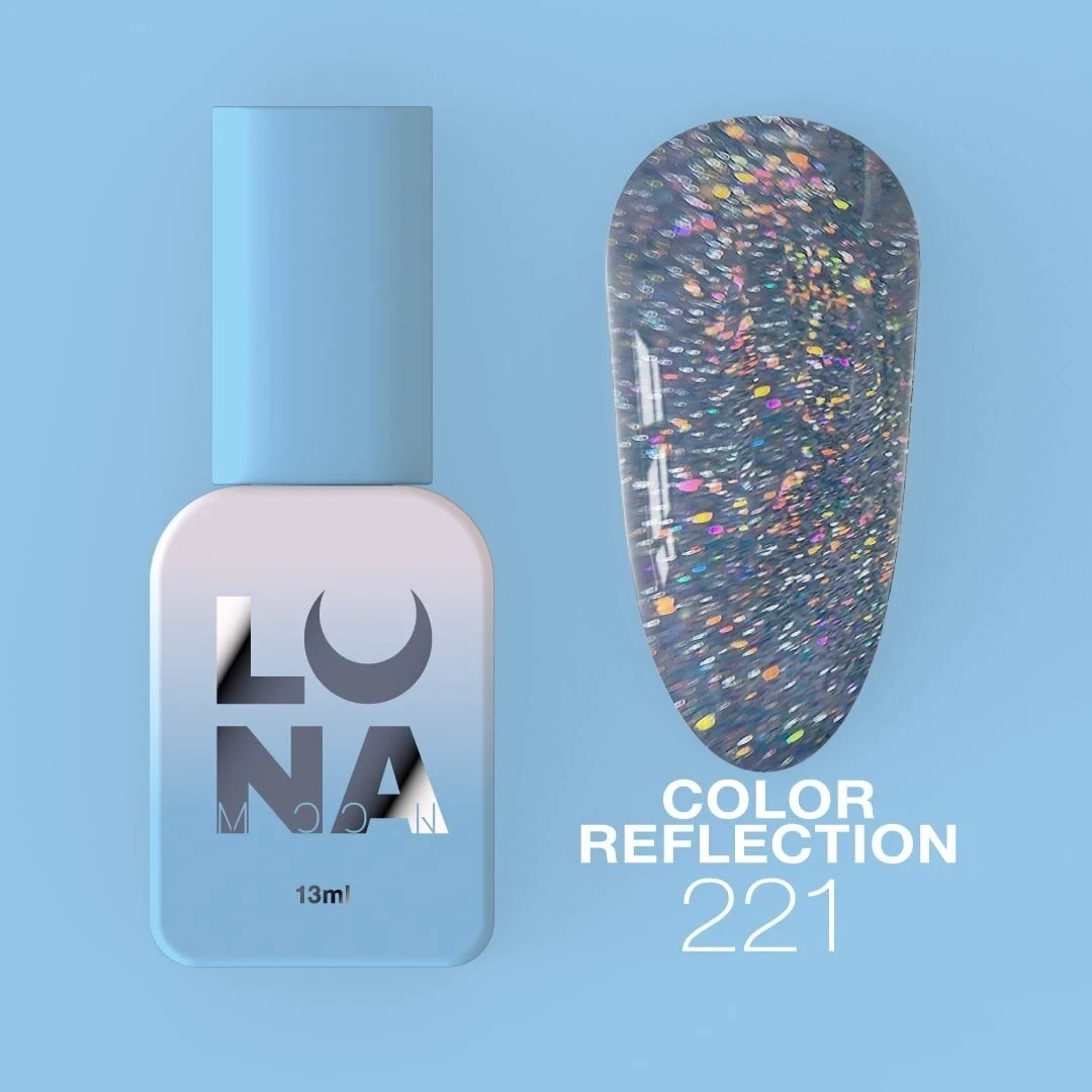 Luna color 221 гель-лак світловідбивний, 13ml