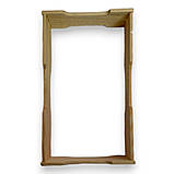 Рамка для стільникового меду під рамку 435x145 мм по 6 шт. з боковим пропилом, фото 8