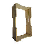 Рамка для стільникового меду під рамку 435x145 мм по 6 шт. з боковим пропилом, фото 7