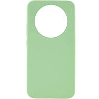 Чехол Silicone Cover Lakshmi (AAA) для Huawei Magic5 Lite | Подкладка из микрофибры Мятный / Mint
