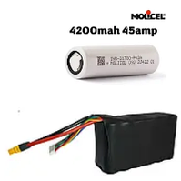 Акумулятор  Li-ion 6s2p 8400 mAh  22.2V Molicel 21700