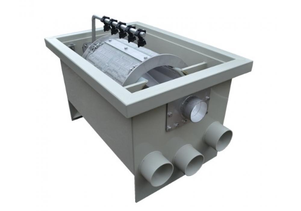 Фільтр механічного очищення барабанного типу для ставка Profi Drum Eco (55/40) 35 м3/год.