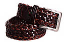 Чоловічий ремінь з натуральної шкіри під штани 304961 корчневый, фото 3