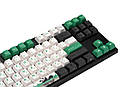 Varmilo Клавіатура механічна VEA87 Panda R2 87Key, Cherry Mx Red, USB-A, EN/UKR, White Led, Зелений, фото 2