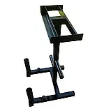 Стійка під млинці гантелі 2грифа профіль 40х40 мм А397-40x40-2Г підставка для дисків W_2166, фото 4