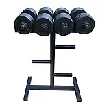Стійка під млинці гантелі А397-50x50-MAX профіль 50x50 мм підставка для дисків W_2166, фото 5