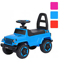 Каталка-толокар дитяча Spoko SP-218 позашляховик джип машинка для дітей R_2178 Синій