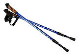 Палиці для скандинавської ходьби трекінгу Nord Sticks Blue ORIGINAL трекінгові W_2186, фото 2