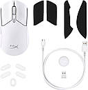 HyperX Миша Pulsefire Haste 2 WL, White, фото 6