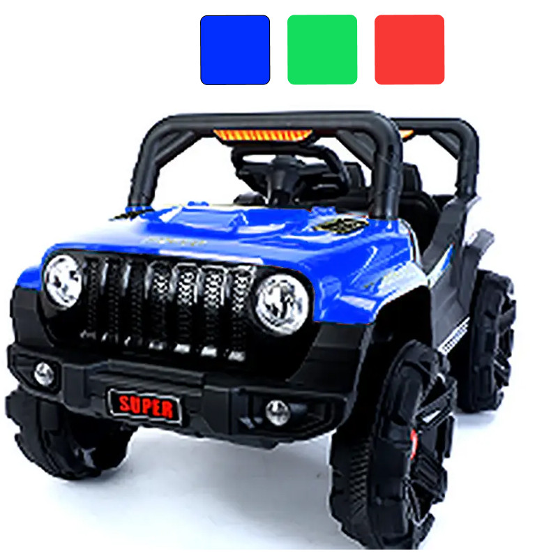 Електромобіль дитячий Just Drive JEEP GRAND-RS1 автомобіль Джип з ДК для дітей W_1421