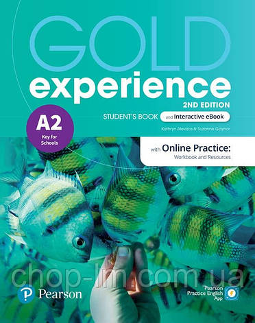 Gold Experience (2nd Edition) A2 Student's Book with Interactive eBook + Online Practice / Підручник з практикою, фото 1
