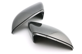 Накладки на дзеркала VW (Фольцваген) Golf VI MK6 (2008-2012) -  Карбон