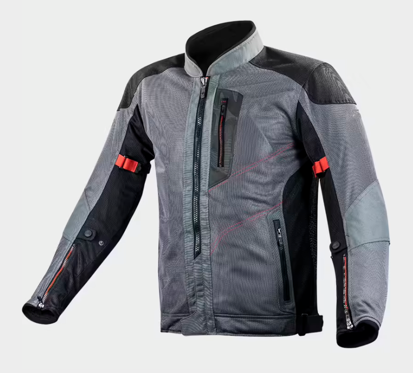 Мото куртка текстильна LS2 ALBA L (48-50) сіра