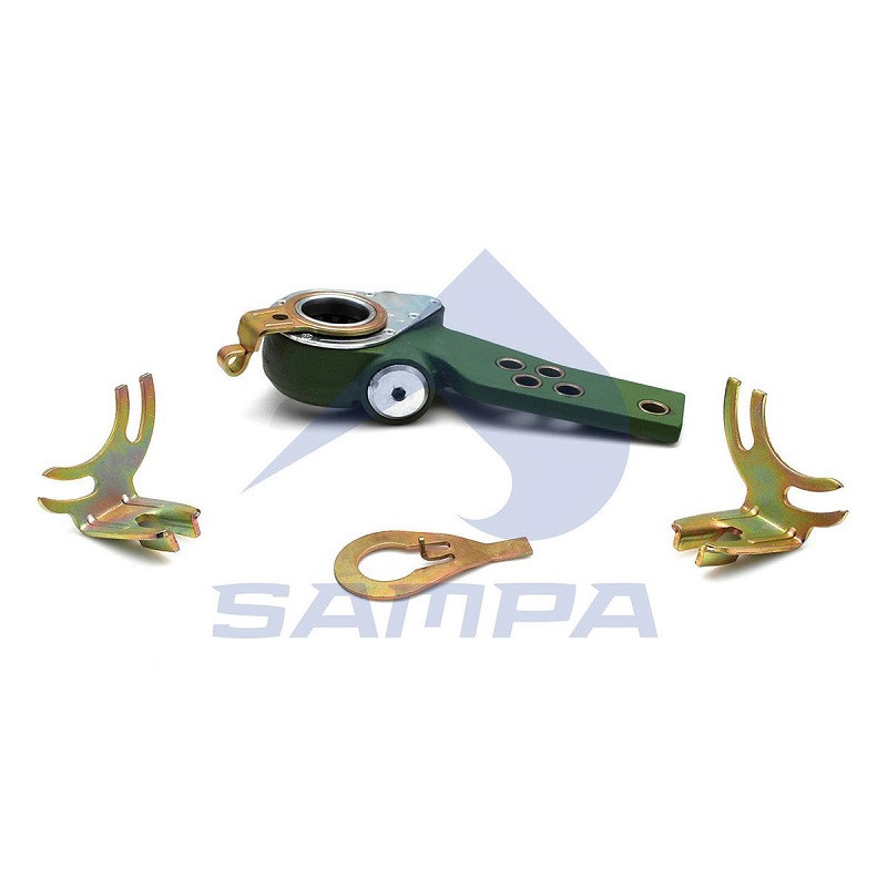 085.190-01 Ричаг гальмівний (тріскачка) DAF, FRUEHAUF, ROR авт. 14*205*153*140*127*115*60 град. (пр-во SAMPA), фото 1