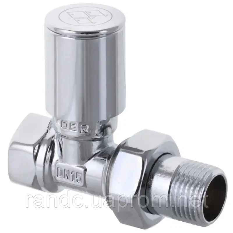 Кран вентильный 1/2"X1/2 прямой KP CZECH PN10 НВ комплект 2 шт