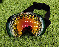 Лижні окуляри чорні World Sport H-5BL
