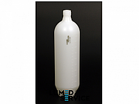 Бутылка системы чистой воды 1,0L пластик белая на давление до 2 бар для стоматологической установки