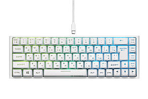 2E Gaming Клавіатура ігрова KG350 RGB 68key USB White Ukr