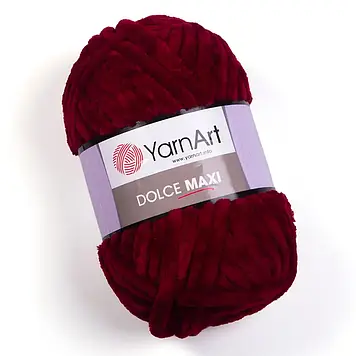 YarnArt Dolce Maxi, колір Бордо №752