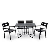 Набір для дачі стіл та стільці "Стела" Венге від Mix-Line, фото 9