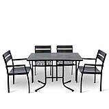 Набір для дачі стіл та стільці "Стела" Венге від Mix-Line, фото 2