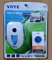 Бездротовий дверний дзвінок VOYE V003A AC 38-мелодій Wireless Door Bell