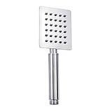 Душова система WEZER PRO16-02, поворотний вилив - перемикач на лійку/душ, нержавіюча сталь, фото 3