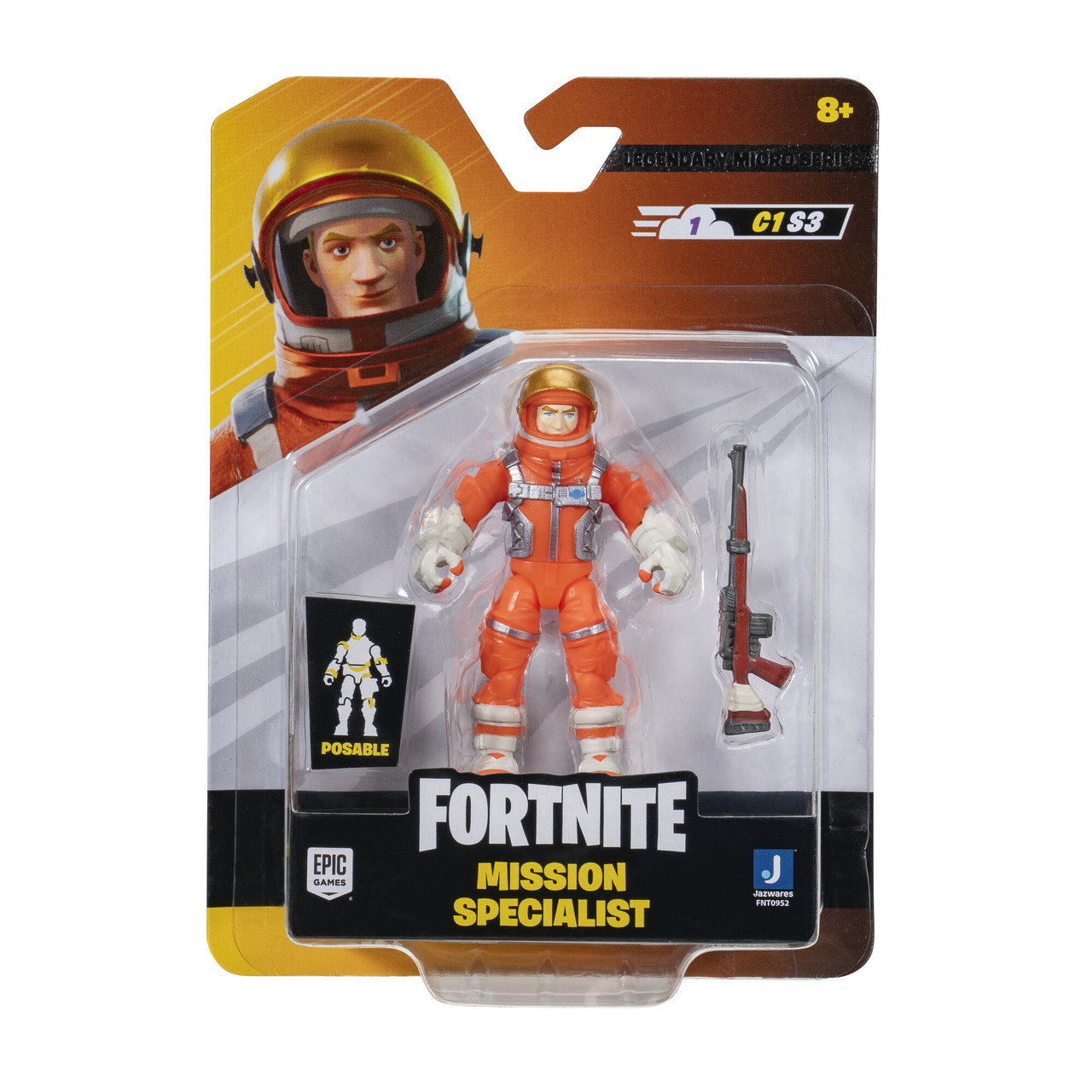 Fortnite Колекційна фігурка Micro Legendary Series Mission Specialist, 6см, фото 1