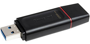 USB 3.2 флеш накопичувач 256GB Kingston DataTraveler Exodia (DTX/256GB) слайдер чорний + рожевий