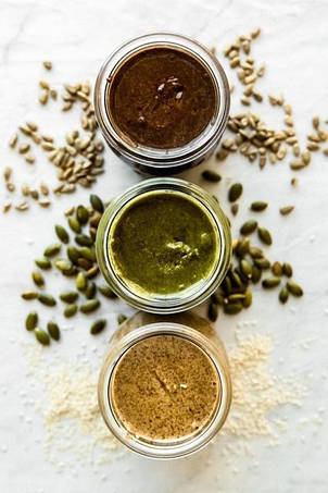 Пасти горіхові та з насіння