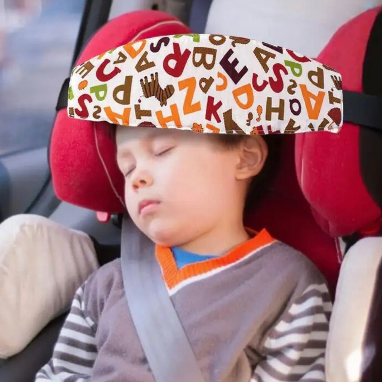Фіксатор голови в автокріслі дитяча Пов'язка для сну в машині