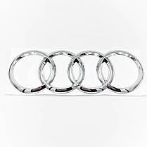Задня емблема AUDI (Ауді) NEW Q7 (4M) 2015-... - Хром 230 x 80 мм, фото 3