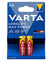 VARTA Батарейка LONGLIFE MAX POWER щелочная AA блистер, 2 шт. Vce-e То Что Нужно