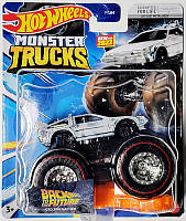 Монстр Трак Hot Wheels - Back to the Future Iced Time Machine - 2023 Monster Trucks Treasure Hunt - HLT15