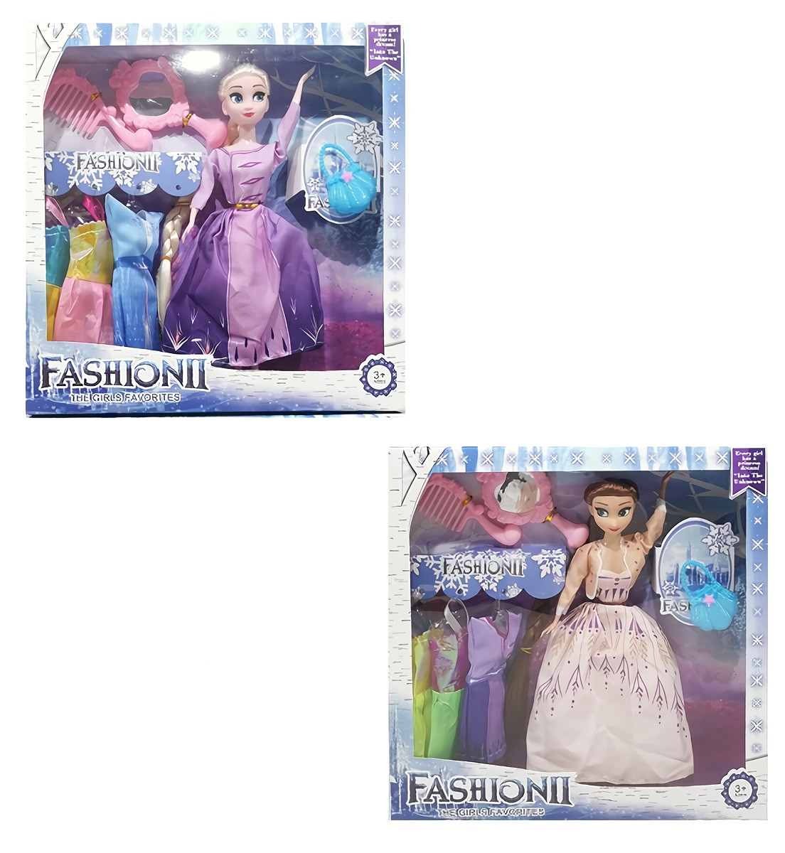 Лялька Крижане серце з вбранням та аксесуарами YS32, фото 1