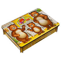 Настільна гра "Вдень ведмедик" Ubumblebees (ПСД192) PSD192 дерев'яна