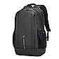 Спортивний рюкзак Arctic Hunter B00386, з кишенею для ноутбука до 15,6", 23 л Чорний, фото 2